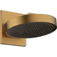 Hansgrohe Rainfinity Kopfbrause 250 1-jet mit Wandanschluss, 26226140, Farbe: Brushed Bronze