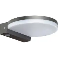 Oktaplex Wandlampe Außen IP65 3000K warmweiß 1300lm LED 14,6W Außenleuchte anthrazit 230V