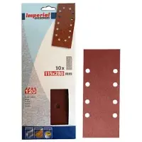 IMPERIAL ABRASIVI SCHLEIFPAPIER, 115 x 280 mm, Körnung 80 - 10 Stück