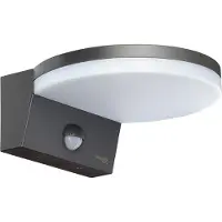 Oktaplex Außenleuchte mit Bewegungsmelder 3000K warmweiß IP65 1300lm LED 14,6W Außenlampe anthrazit 230V