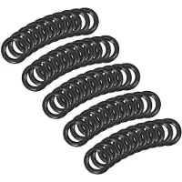 Markenlos 50 Nitril-O-Ringe 8 x 5 x 1,5 mm für Wasserhahn und Sanitär, schwarz
