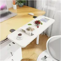 LTPRTZ Schreibtischverlängerung Tablett - Arbeitsplatz-Expander - Mehr Workspace - Klemmhalterung ohne Bohrer - bis zu 90cm Länge - Schwarz