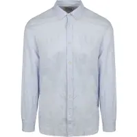 Scotch & soda Leinenhemd Hellblau