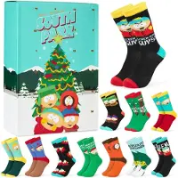 Get Trend South Park Adventskalender 2026 Männer 24 Paar Socken 40-45 EU