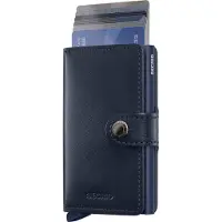 Secrid Miniwallet Original | Geldbörse aus Leder - Dunkelblau
