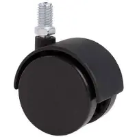 ALDO VALSECCHI ROLLEN FÜR MÖBEL, MODELL 164B AVO, 40 mm Durchmesser, Gewinde M8, Tragfähigkeit 20 kg