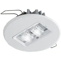 ABB VanLien 2W Runde LED Einbau Notlicht - 7TCA091130R0389