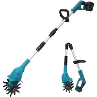 OEM Gartenfräse, kabelloser Betrieb, leistungsstarke Effizienz, 1 Batterie -- einseitige Klinge