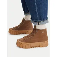 Tommy Hilfiger Schnürschuhe Tjw Platform Sneaker Mc Wl EN0EN03134 Braun 41