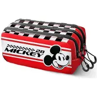 KARACTERMANIA Disney Mickey Federmä ppchen, dreifach