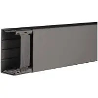 Hager LF6011009011 Leitungsführungskanal aus PVC LF 60x110mm graphitschwarz
