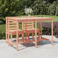 Markenlos Gartentisch, Buffettisch, Garten Esstisch, Multifunktionstisch, Terrassentisch, Picknicktisch, Spieltisch, Flohmarkttisch, 159,5x82,5x110 cm Massivholz Douglasie