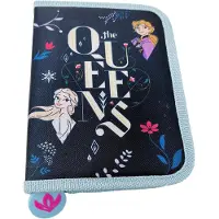 Zaltino Pennenetui mit 2 Fächern, gefüllt, Frozen Cartoon, für Kinder