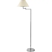 Jupiter Stehleuchte BEGAMO 1586 Moderner Stil 1-flammig E27 Chrom Stahl CV Stehlampe Wohnzimmer Schlafzimmer