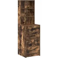 Markenlos Moderner Buffet-Tisch mit Stauraum: Hochboard in Holzwerkstoff mit pflegeleichter Matte Oberfläche und rechteckigem Design für Ihr Esszimmer