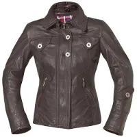 Held Shina Damen Lederjacke, braun, 38