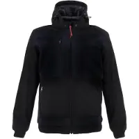 Helstons Soft Air Mesh Motorrad Textiljacke, schwarz, XL