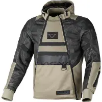 Sonstiges Macna Rebelite Motorrad Textiljacke, sand/schwarz, L