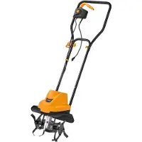 Markenlos 750W Elektro-Gartenhacke, 400U/min 300MM Arbeitsbreite, 4 Messer, Orange, Farbbox