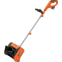 Markenlos 1800 W tragbare Schneefräse, elektrische Schneeschaufel 220 V, Arbeitsbreite 32 cm, Wurfweite 8 m, max. Schneehöhe 15 cm