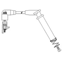 BREMI Zündleitung 6a8437 für FORD