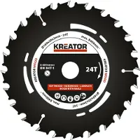 Kreator 160x20x2.0 Mm 24t Wood Circular Saw Disc Silber