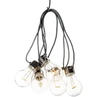 Konstsmide 2372-800, Garland, Kunststoff, Schwarz, 0,2 m