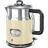 Russell Hobbs Retro Wasserkocher 1.7l 2400W Creme Edelstahl Schnellkochfunktion