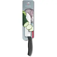 Victorinox Santokumesser Swiss Classic Black 17cm