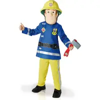 Rubies : Feuerwehrmann Sam Kostüm - 104 cm