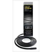 Exoterra Heizkabel Schwarz 7 m / EU Plug 220V Schwarz 7 m