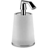 Gessi CONO Seifenspender Standversion, 45437299, Farbe: Schwarz XL