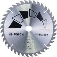 Bosch 1x Sägeblatt de Kreissäge Standard (für Holz, Ø 190 x 2,2/1,5 x 20/16 mm, 40 Zähne, ATB, con 1x Ring de Reduktion 16 mm, Kreissägezubehör)