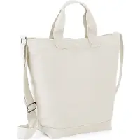 Bagbase Shopping-Tasche / Einkaufstasche mit Schulterriemen, 15 Liter BC2542 (Einheitsgröße) (Natur)