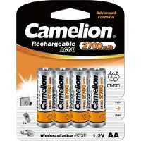 Camelion NH-AA2300BP4, Wiederaufladbarer Akku, AA, Nickel-Metallhydrid (NiMH), 1,2 V, 4 Stück(e), 2300 mAh