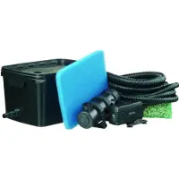 Ubbink Teichfilter "Filtra Pure 2000 Plus", schwarz, B:40cm H:22cm L:30cm, Materialmix, Filteranlagen, Teichfilter