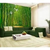 Papermoon Fototapete "Bamboo Forest", bunt, B:3,5m L:2,6m, Vlies, Tapeten, Fototapete