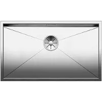 BLANCO ZEROX 700-U, Schrankwaschbecken, Edelstahl, Edelstahl, 80 cm, Deutschland