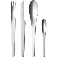 Georg Jensen Besteckset Arne Jacobsen Edelstahl Matt (24-teilig)
