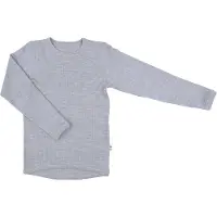Joha - Kid's Shirt L/S Basic - Merinounterwäsche Gr 90 lila/grau