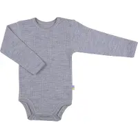 Joha - Kid's Body L/S - Merinounterwäsche Gr 60 grau/lila