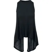 Urban Classics Tanktop "Damen Ladies HiLo Viscose Top" 1 Stk.