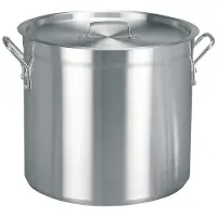 Vogue Aluminium Großraum-Kochtopf 56,7L mit 40,6cm Höhe, 44cm Durchmesser und robusten Griffen