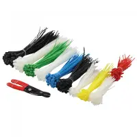 Logilink KAB0019, Nylon, Schwarz, Blau, Grün, Rot, Weiß, 230 mm, 48 mm